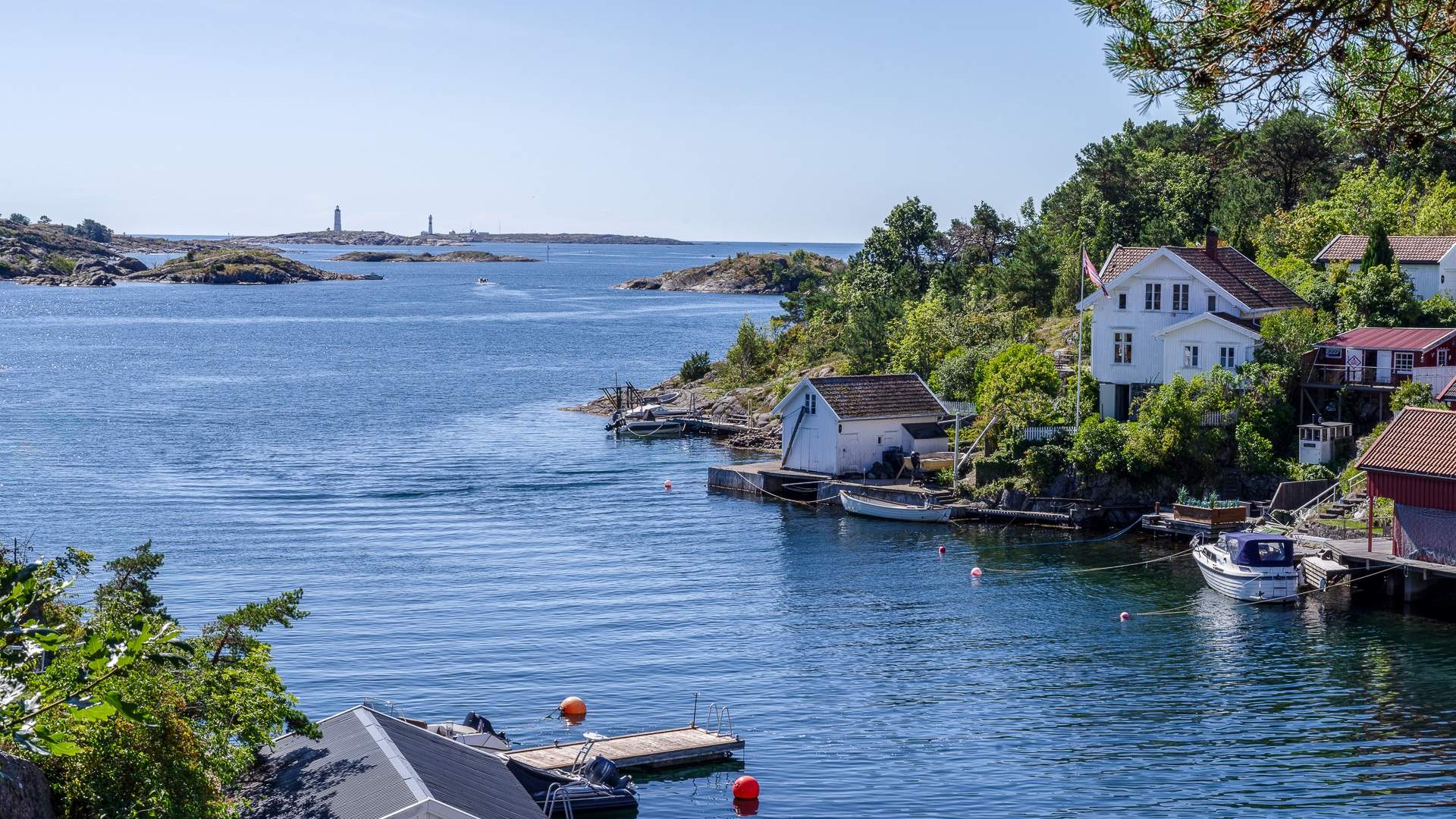 Utsikt fra Revesandveien