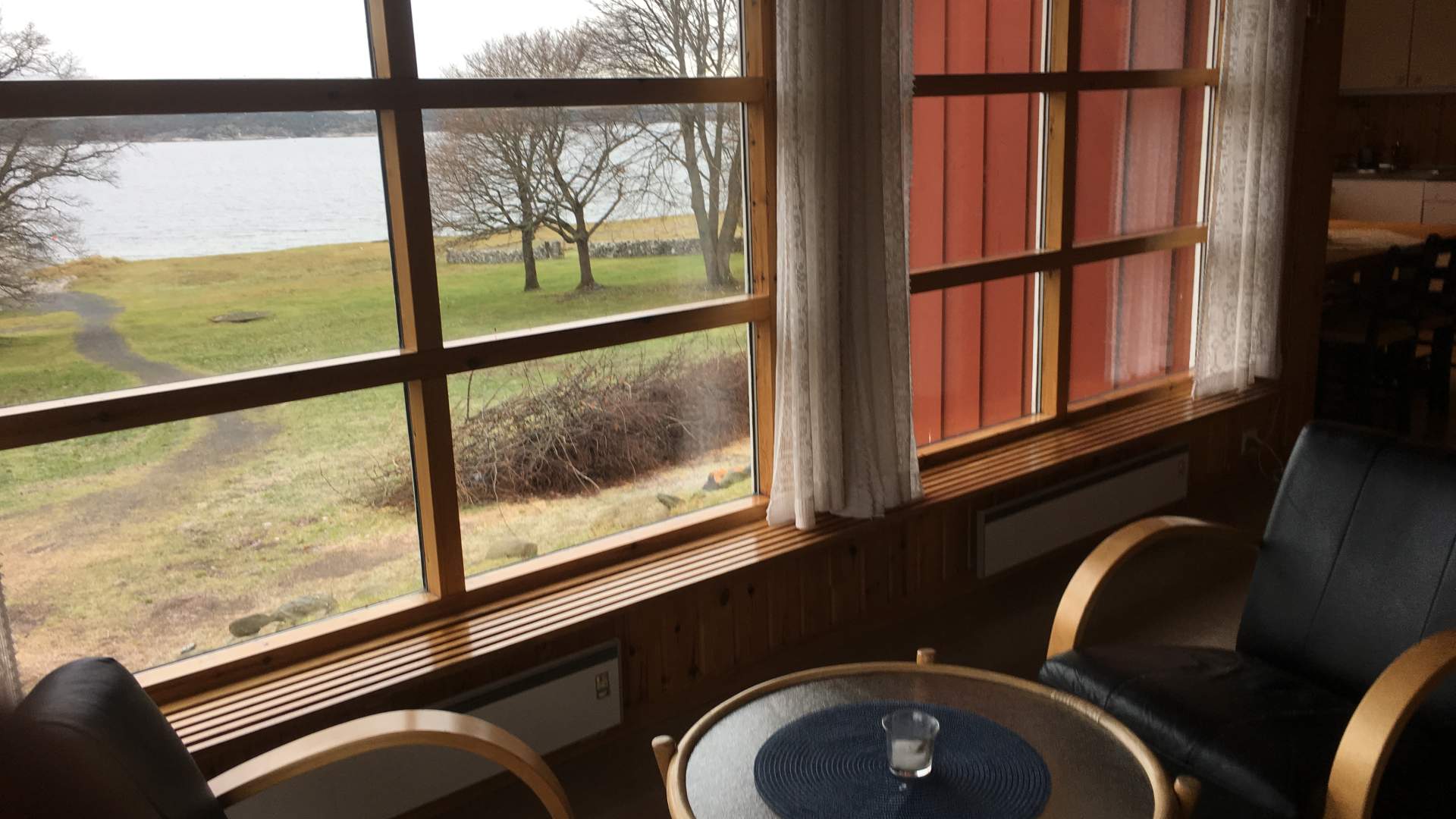 Utsikt stue forvalterboligen