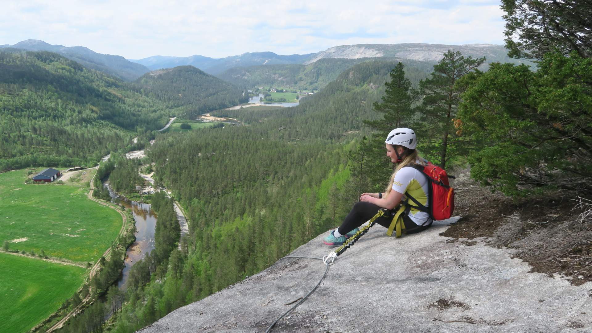 Utsikten Knaben Via Ferrata