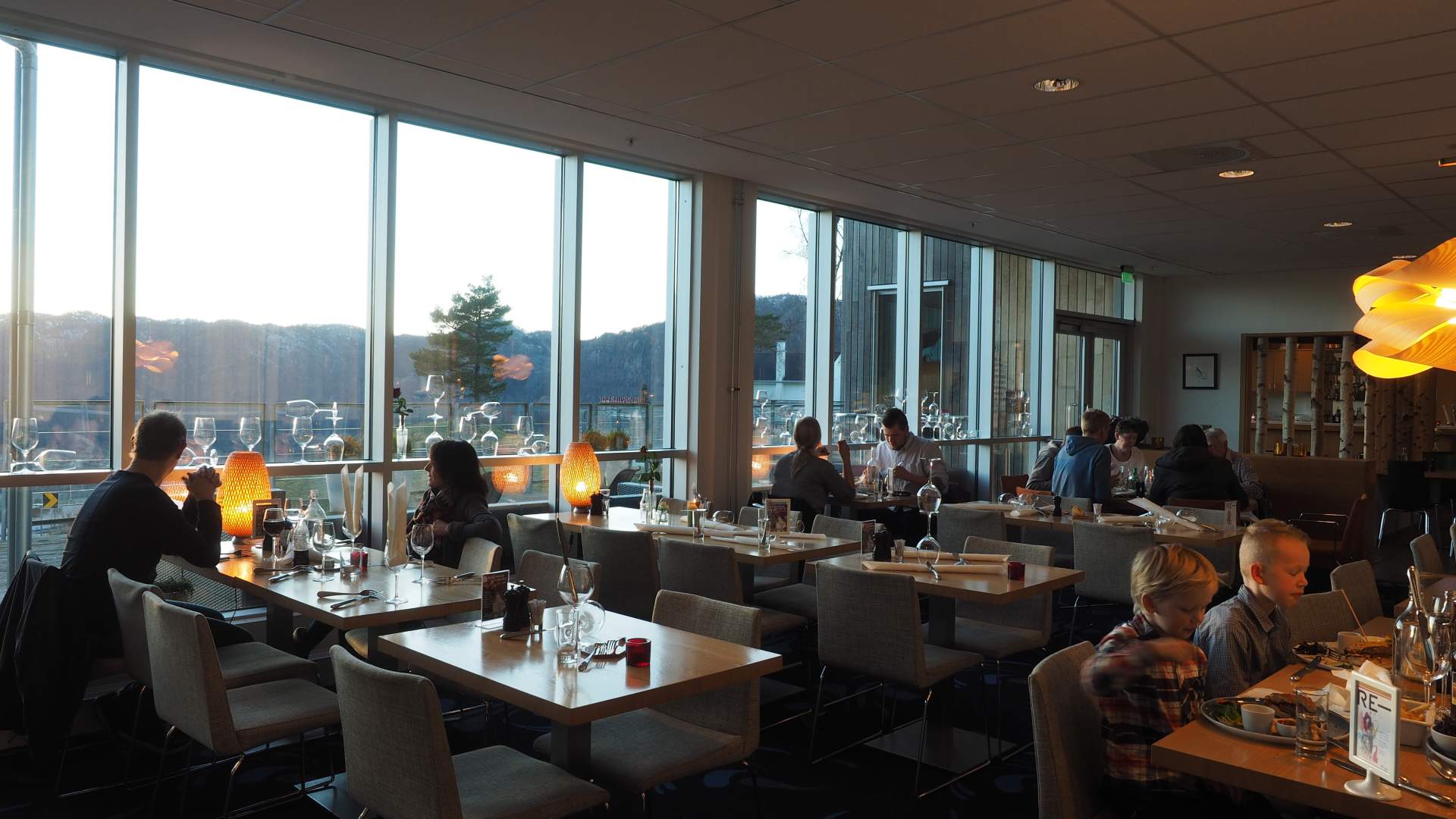 Utsikten Hotell Kvinesdal restaurant