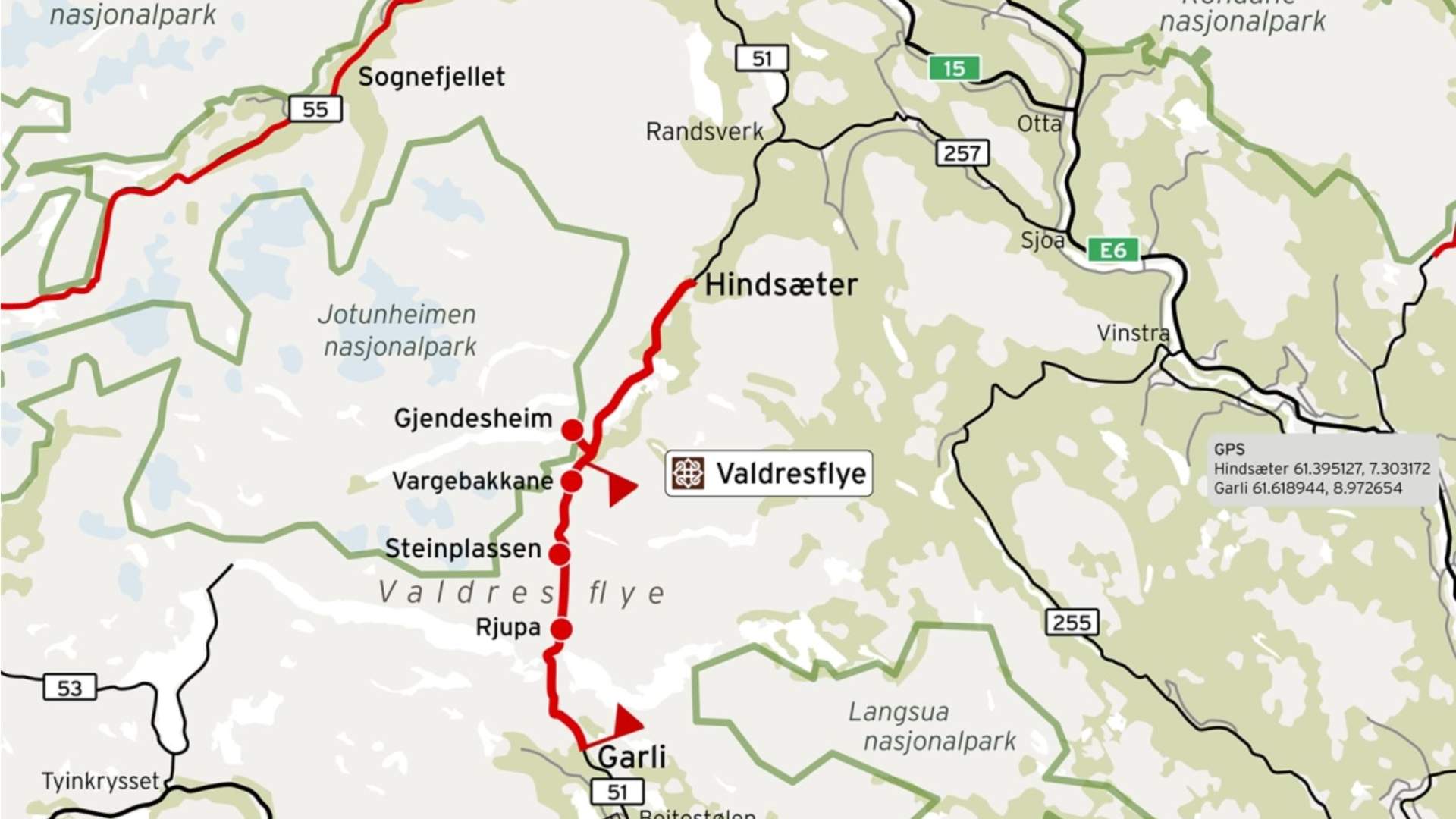 Valdresflye vinterstengt
