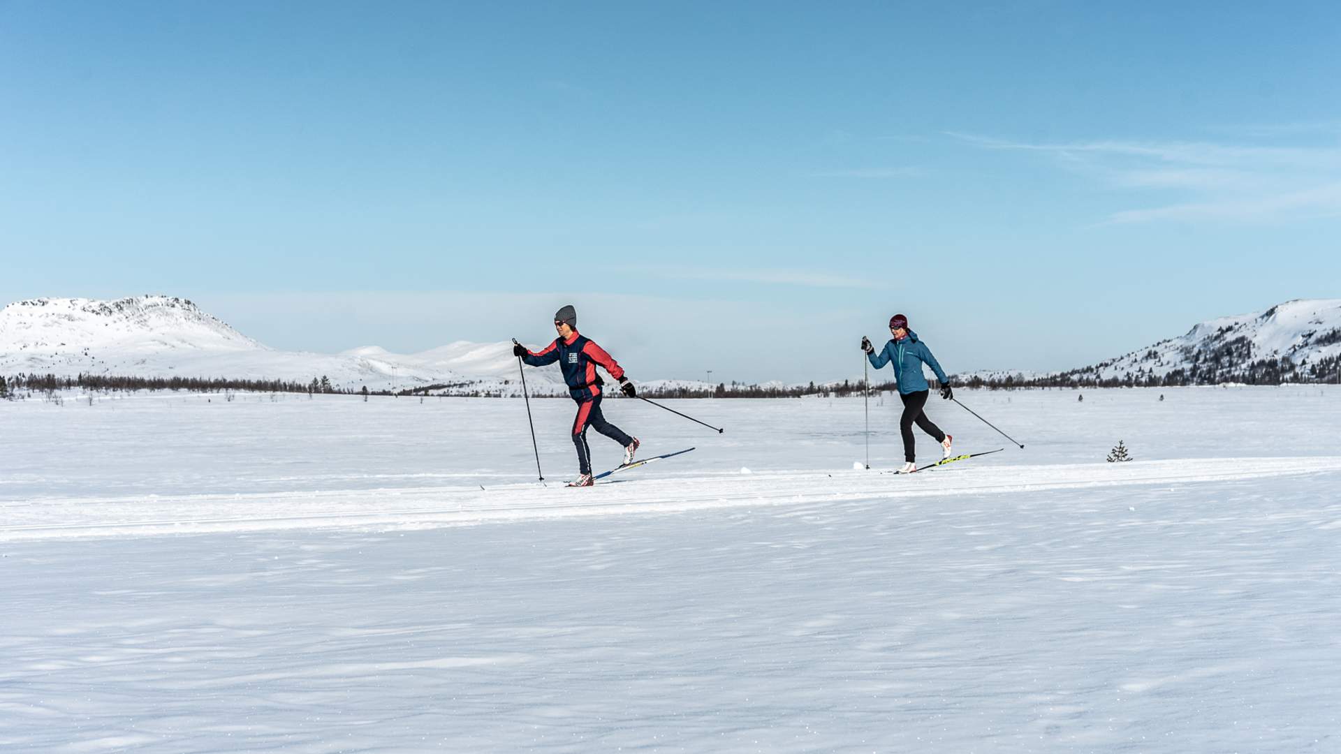 Venabu classic cross country skiing