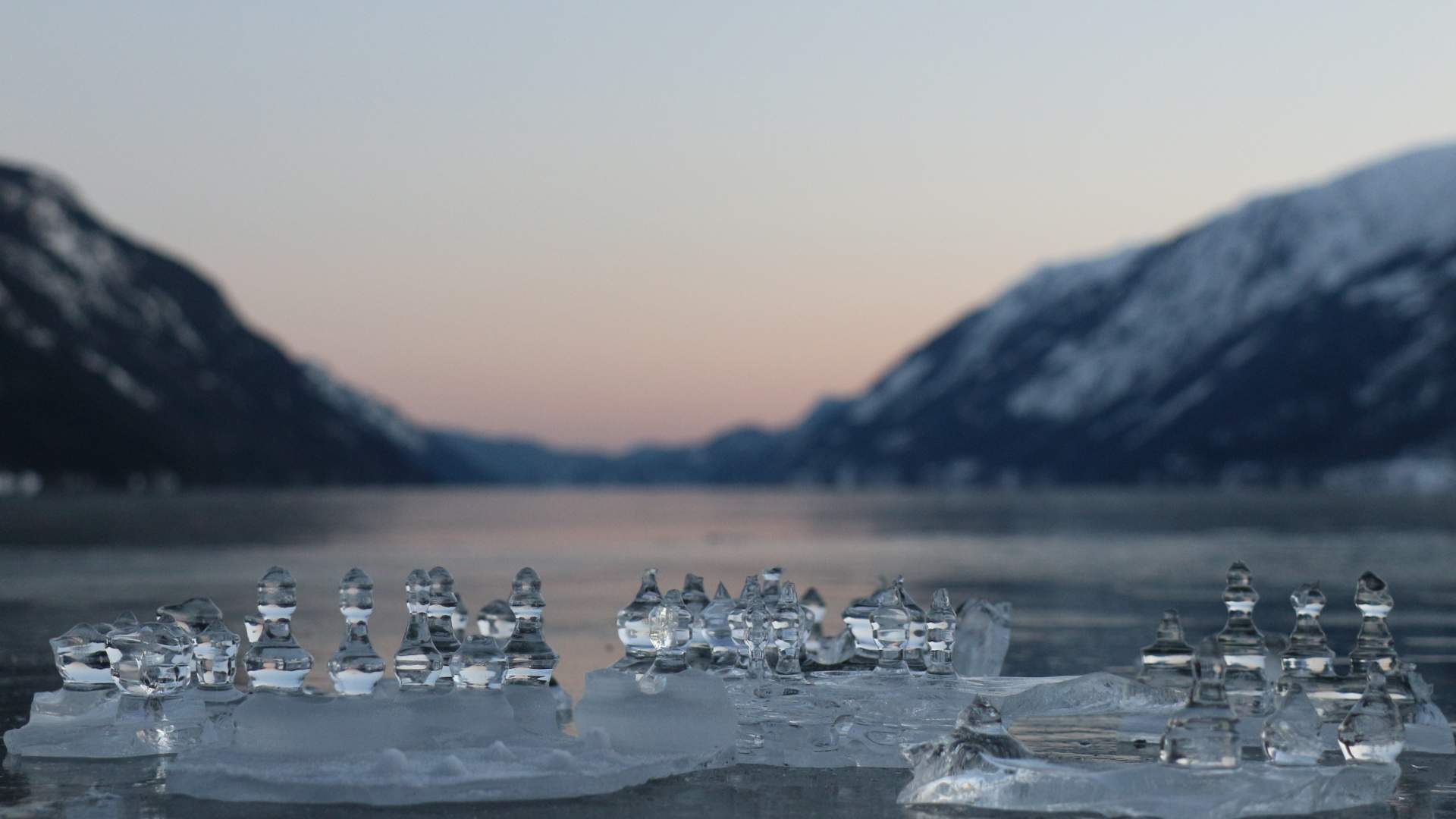 Vinter Tinnsjøen