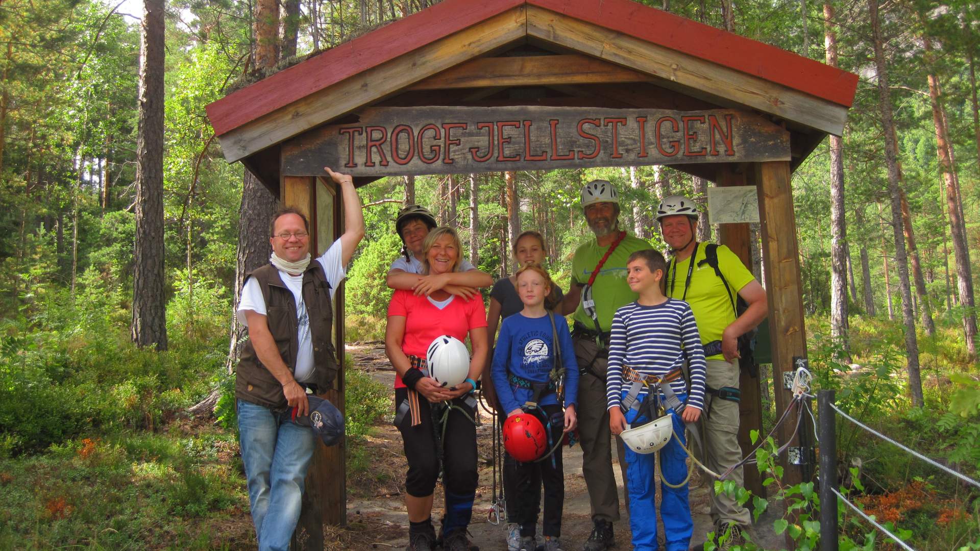 Visit Wilderness via ferrata starten