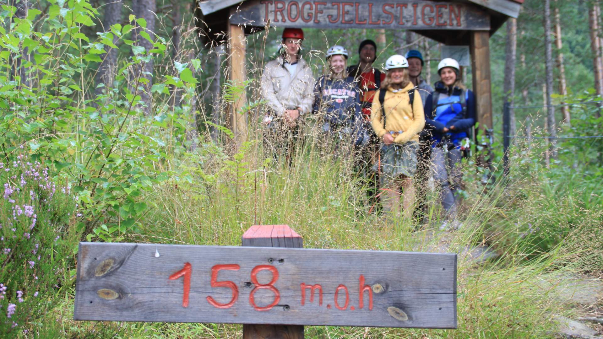 Visit Wilderness via ferrata starten