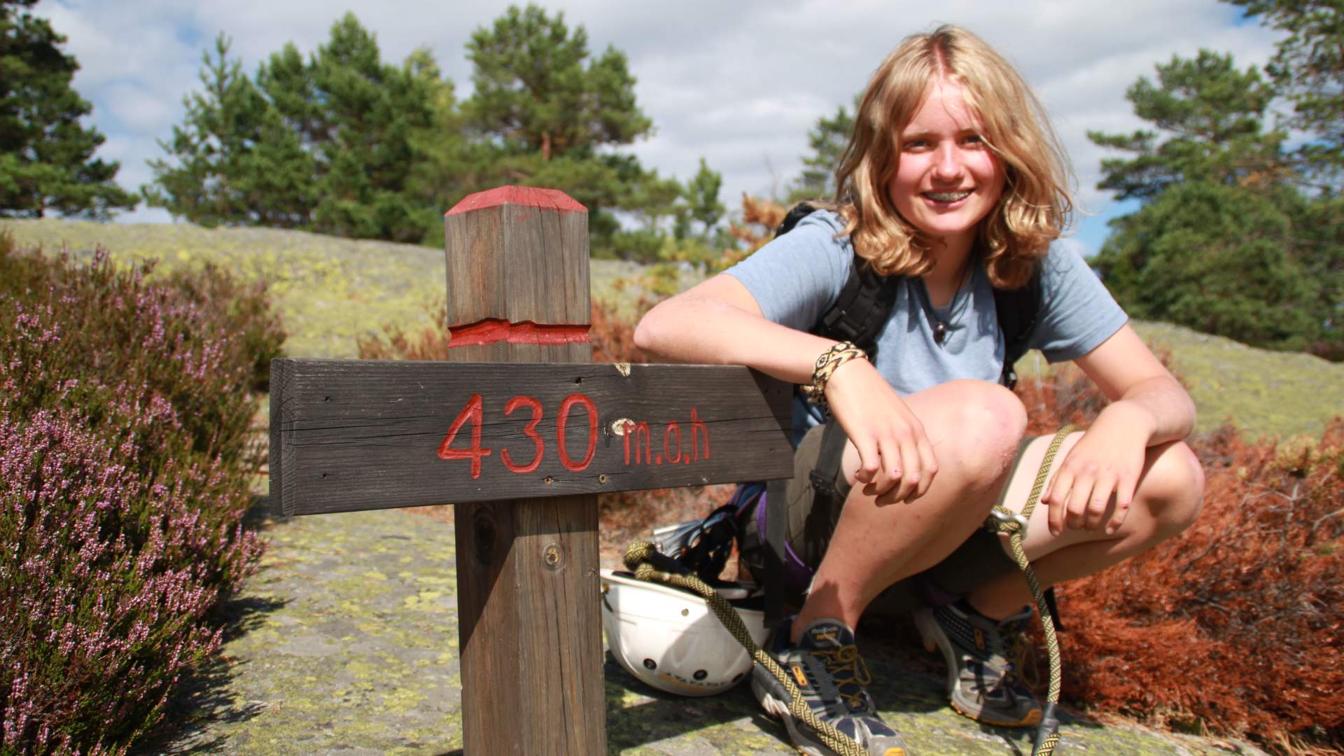 Visit Wilderness via ferrata topp