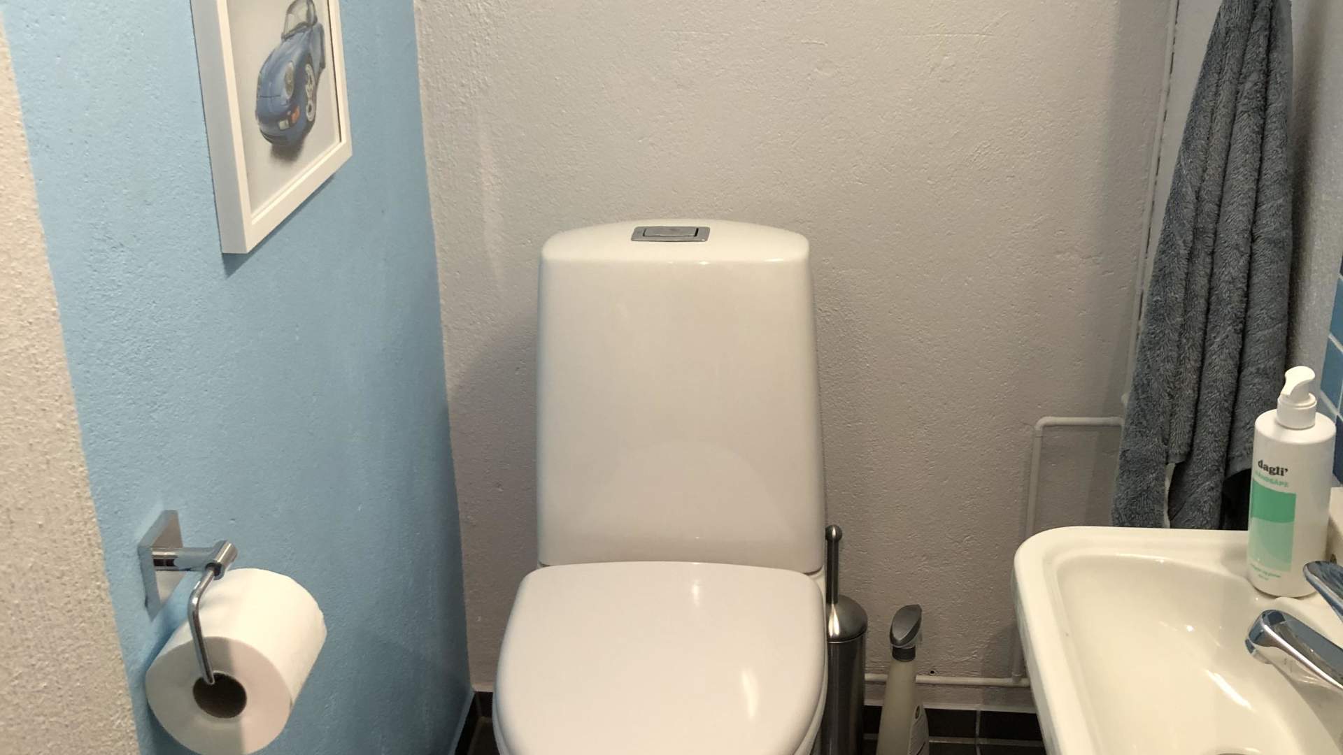 WC i låve
