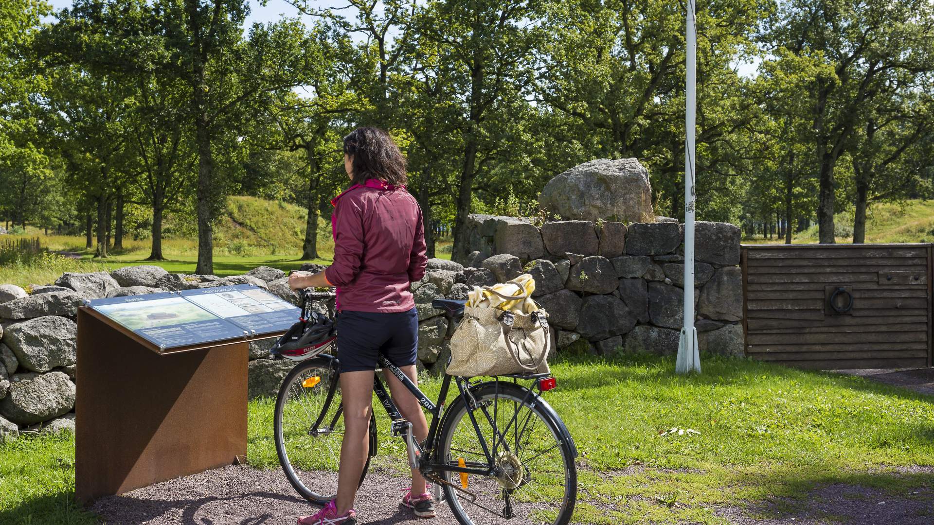Sykkel i Borreparken
