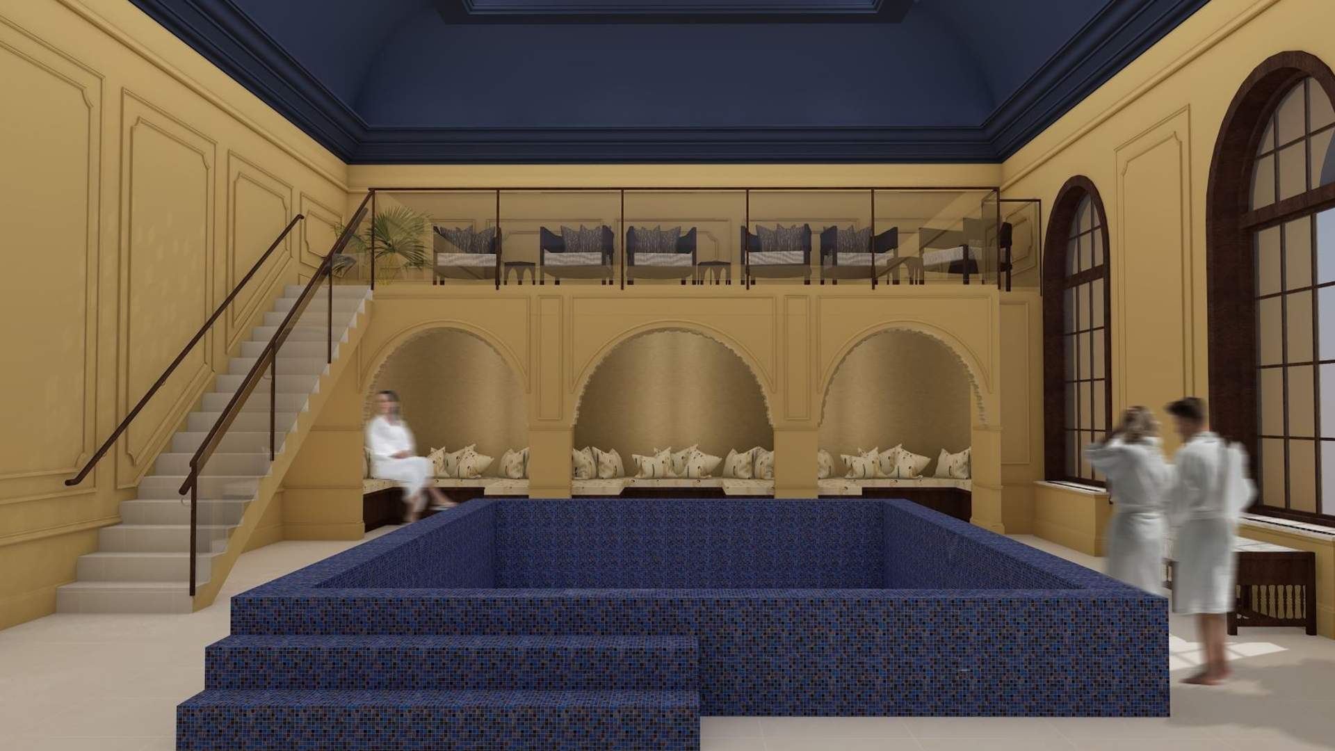 Bristol Spa illustrasjonsbilde