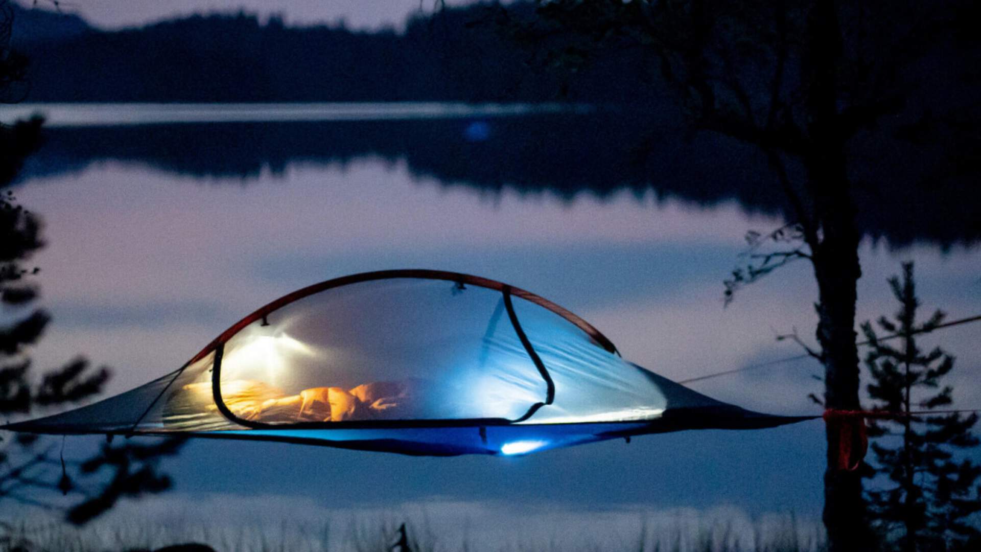 Svevetelt på kvelden - Fossen Friluft