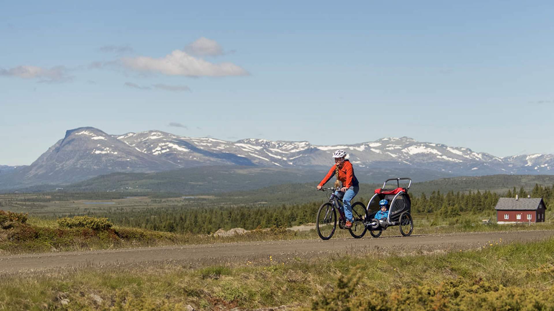 Mjølkevegen med sykkeltralle