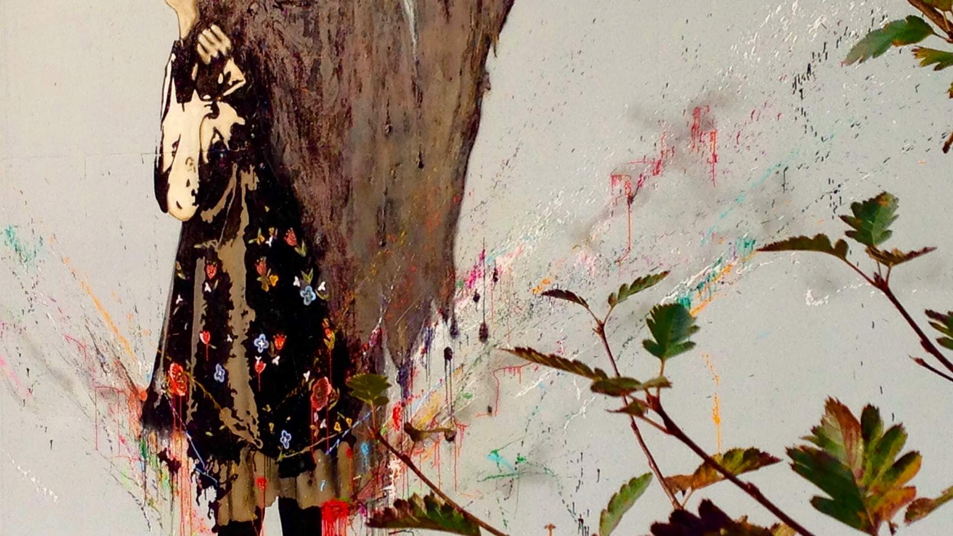 Straßenkunst auf Jørpeland