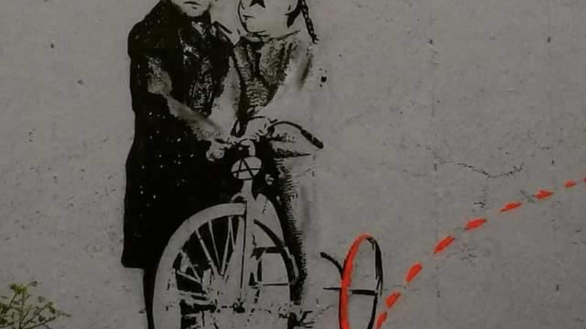 Straßenkunst auf Jørpeland