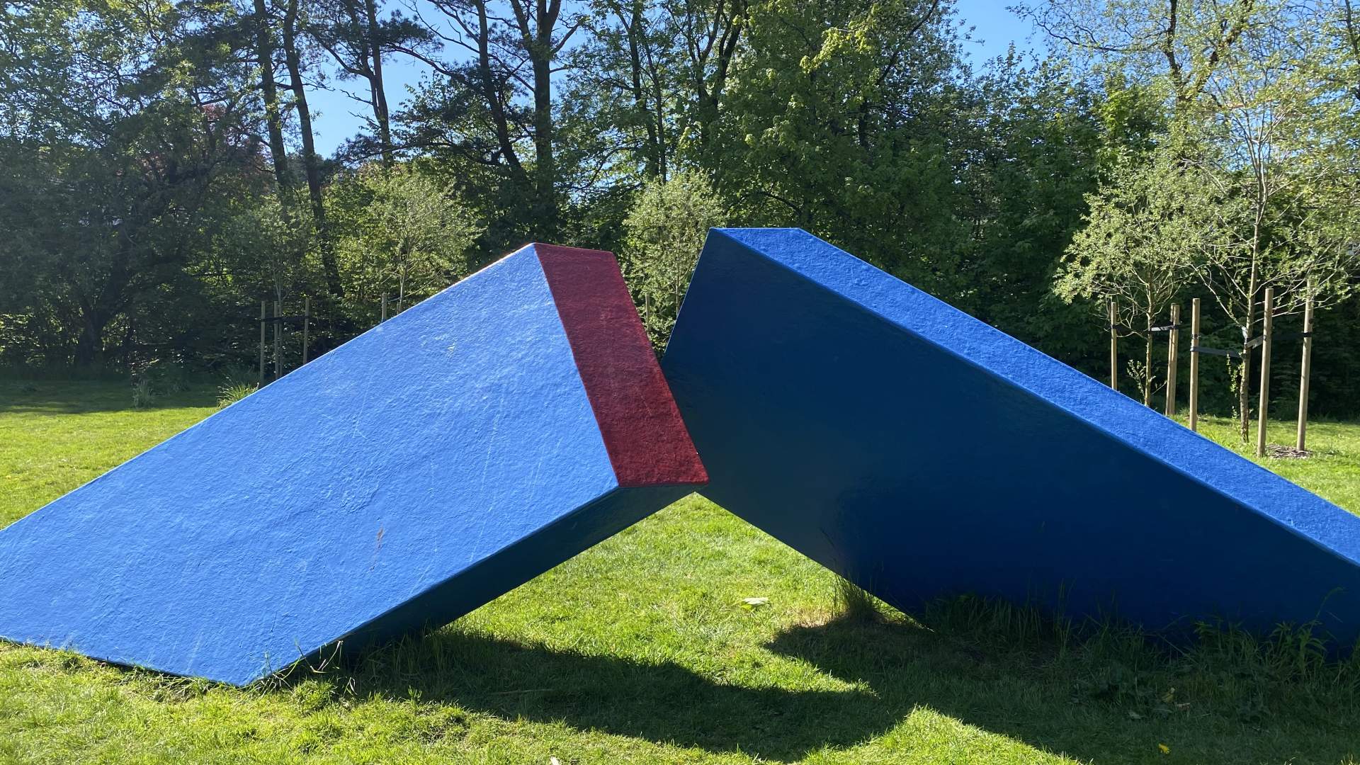 The planet trail at Sandvedparken