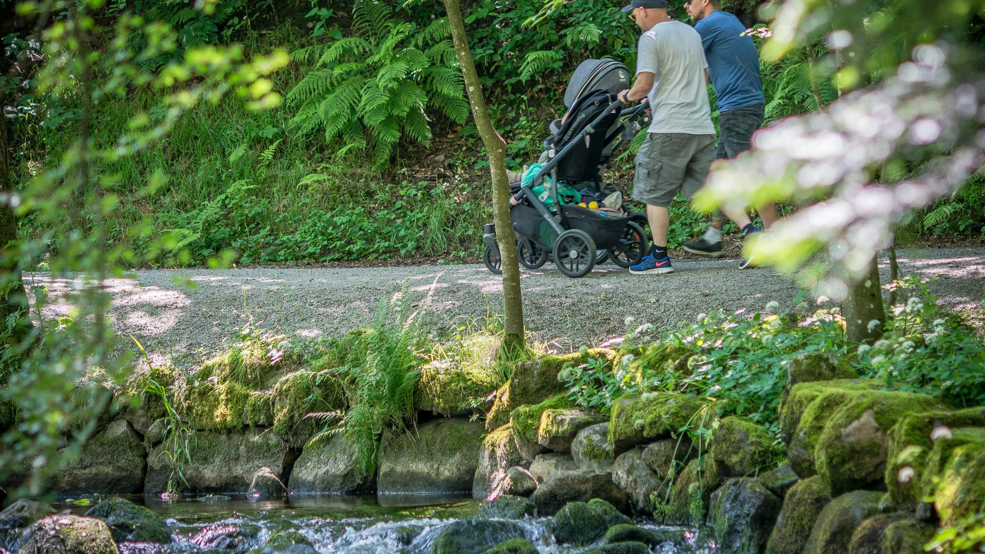 The planet trail at Sandvedparken