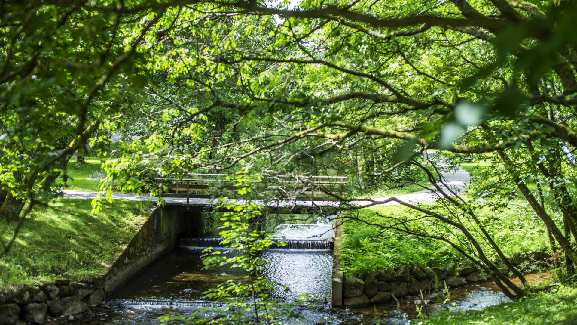 The planet trail at Sandvedparken