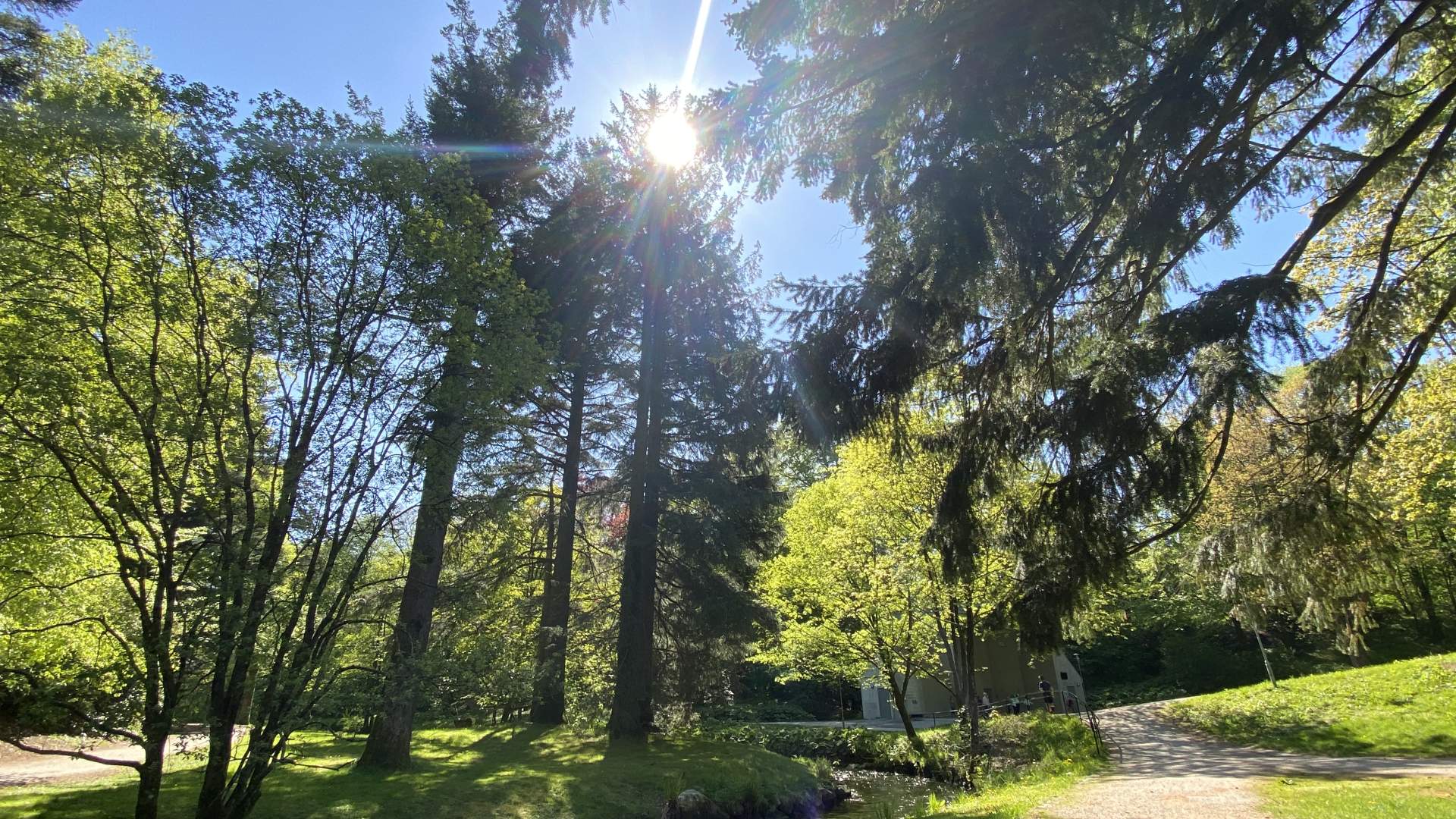 The planet trail at Sandvedparken