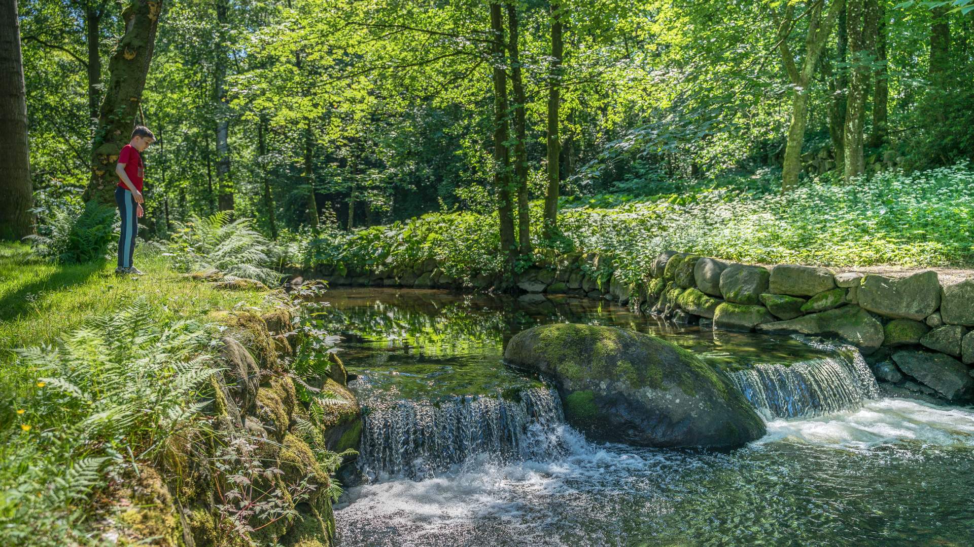 The planet trail at Sandvedparken