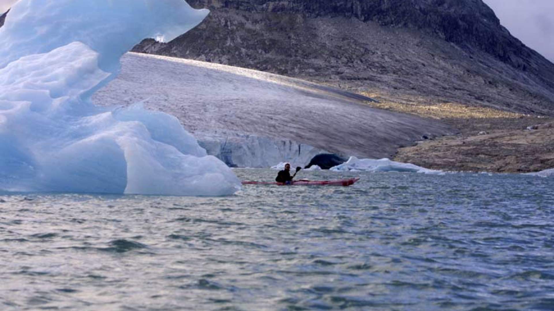 Icetroll Glacier Lake Kayaking
