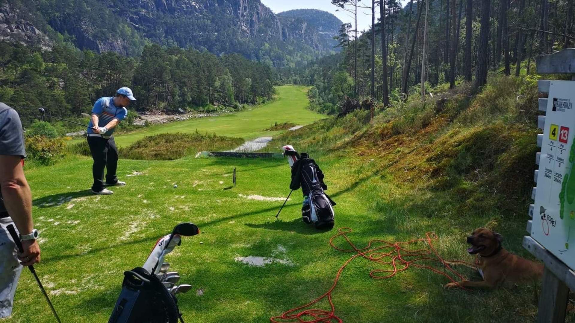 Preikestolen Golfklubb på Jørpeland