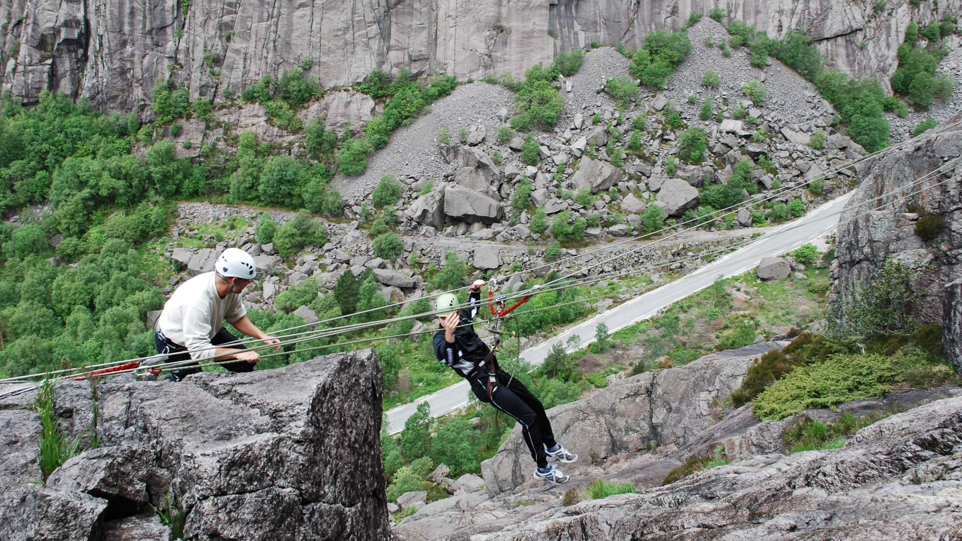 Migaren - Klettersteig im Magma UNESCO Global Geopark