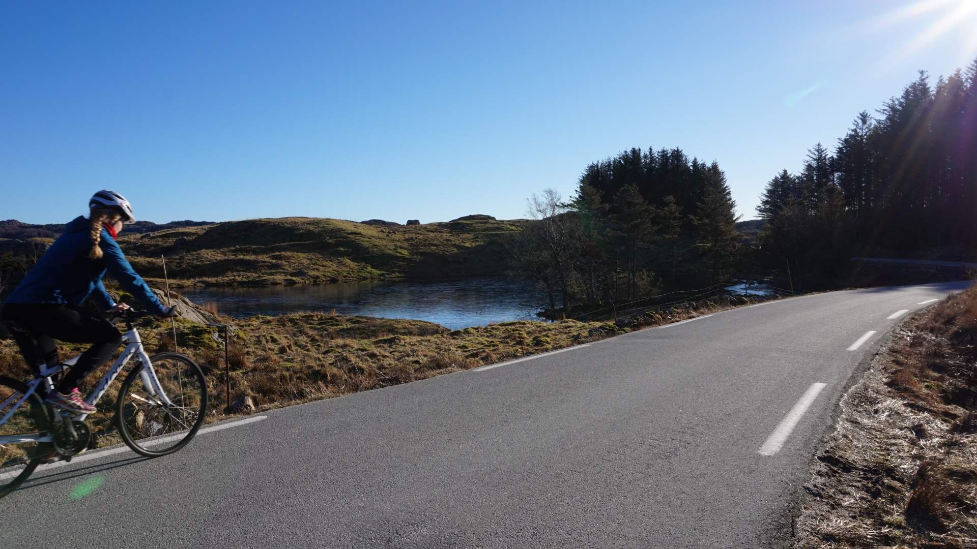 Roundtrip by bike from Egersund