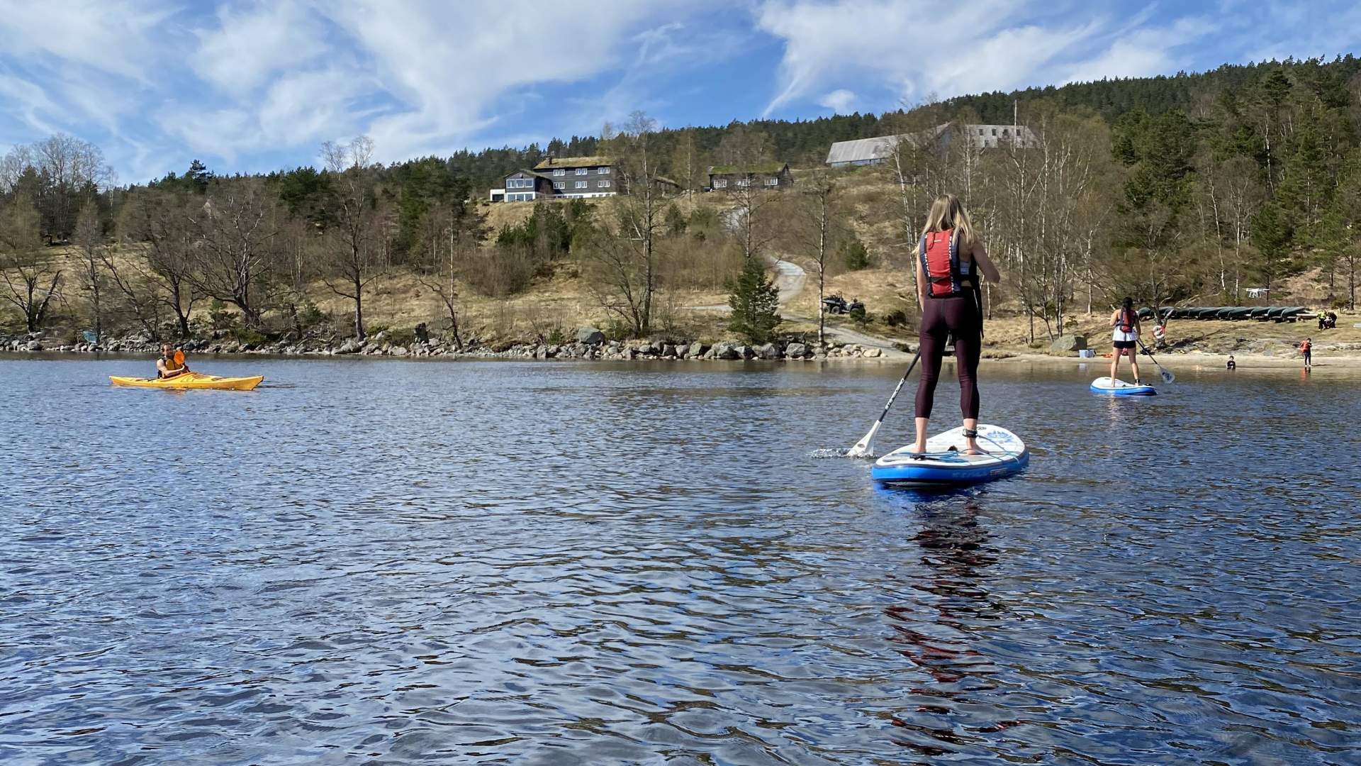 Water activities at Preikestolen Basecamp