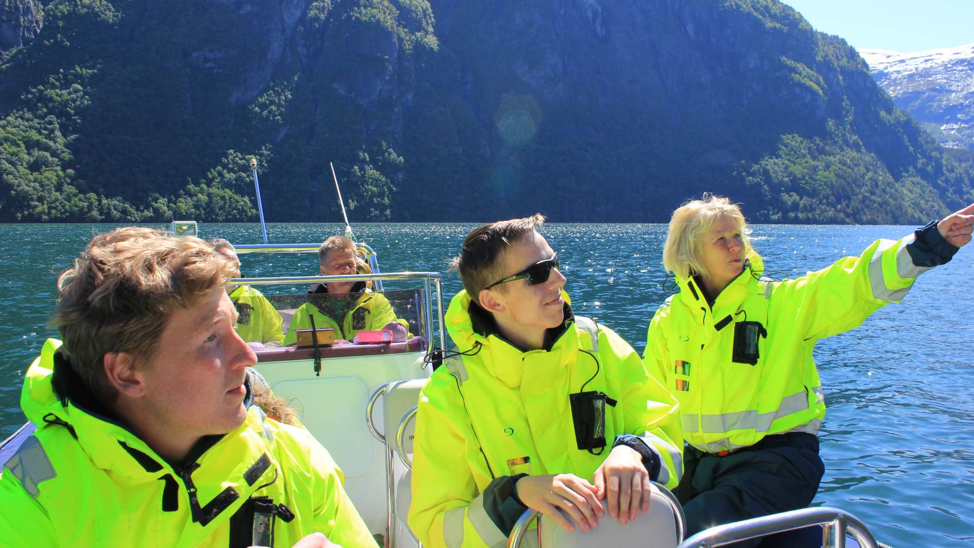 Geirangerfjord & Synnylvsfjord båttur