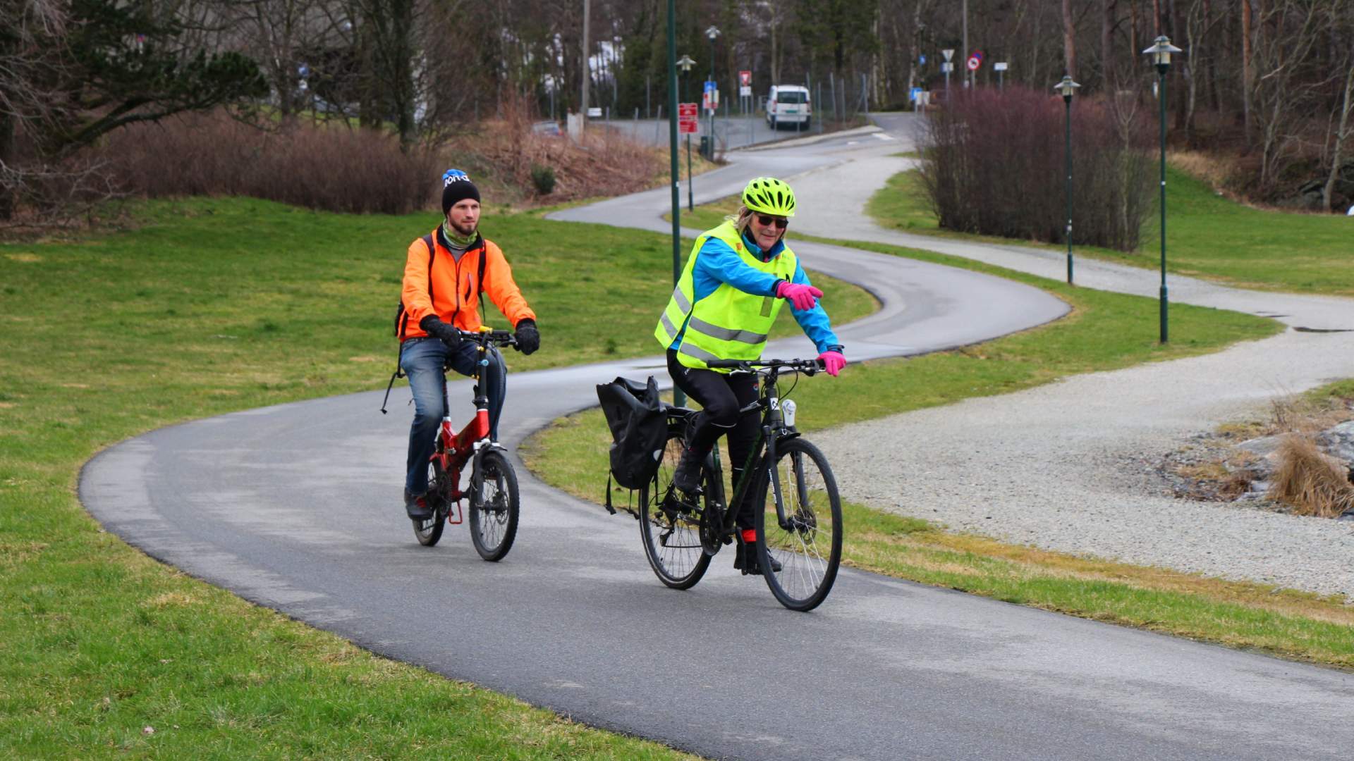 Bike ride from Gausel station – Hillevåg
