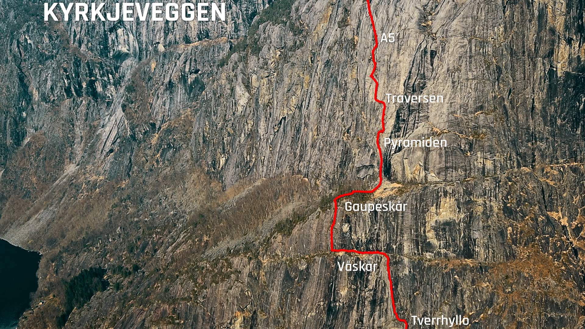 Via Ferrata Kyrkjeveggen