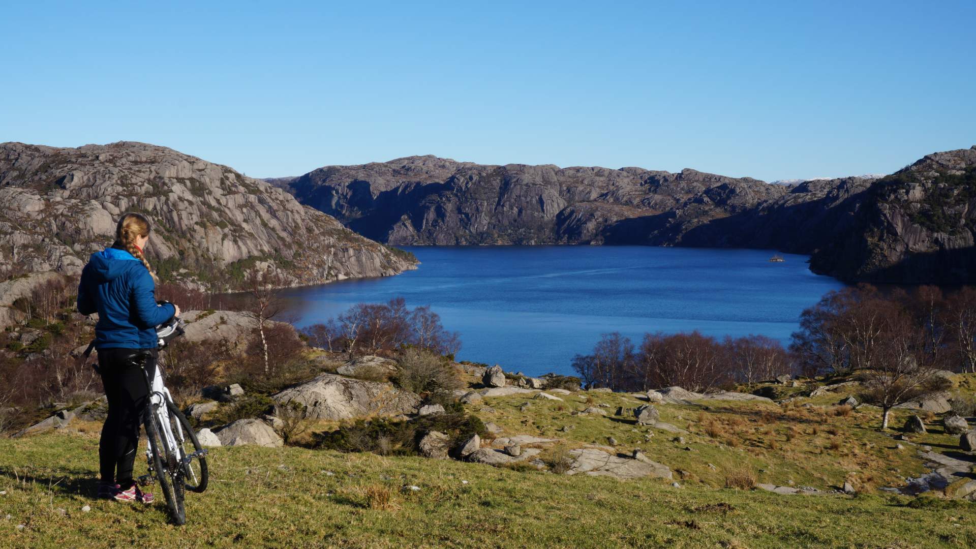 Roundtrip by bike from Egersund