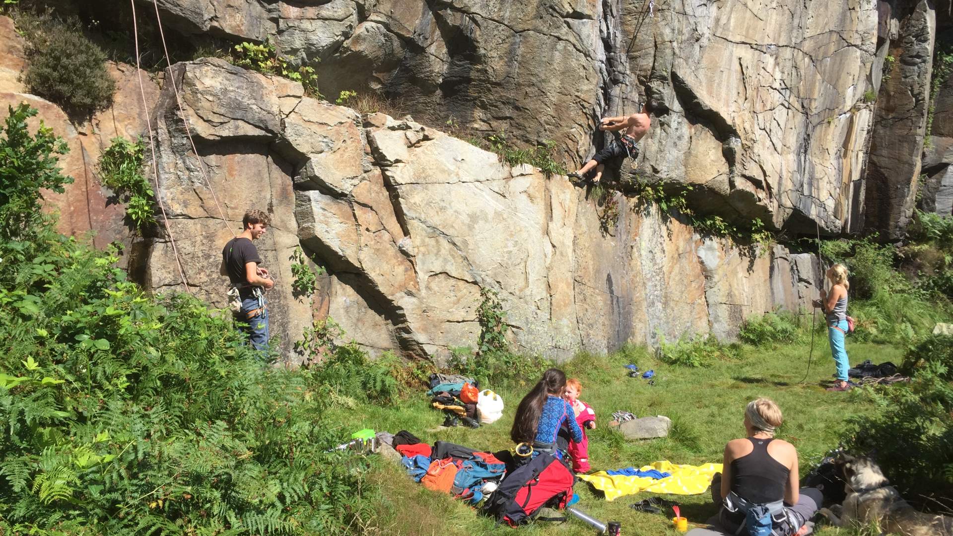 Klatrefjellet på Kårstø
