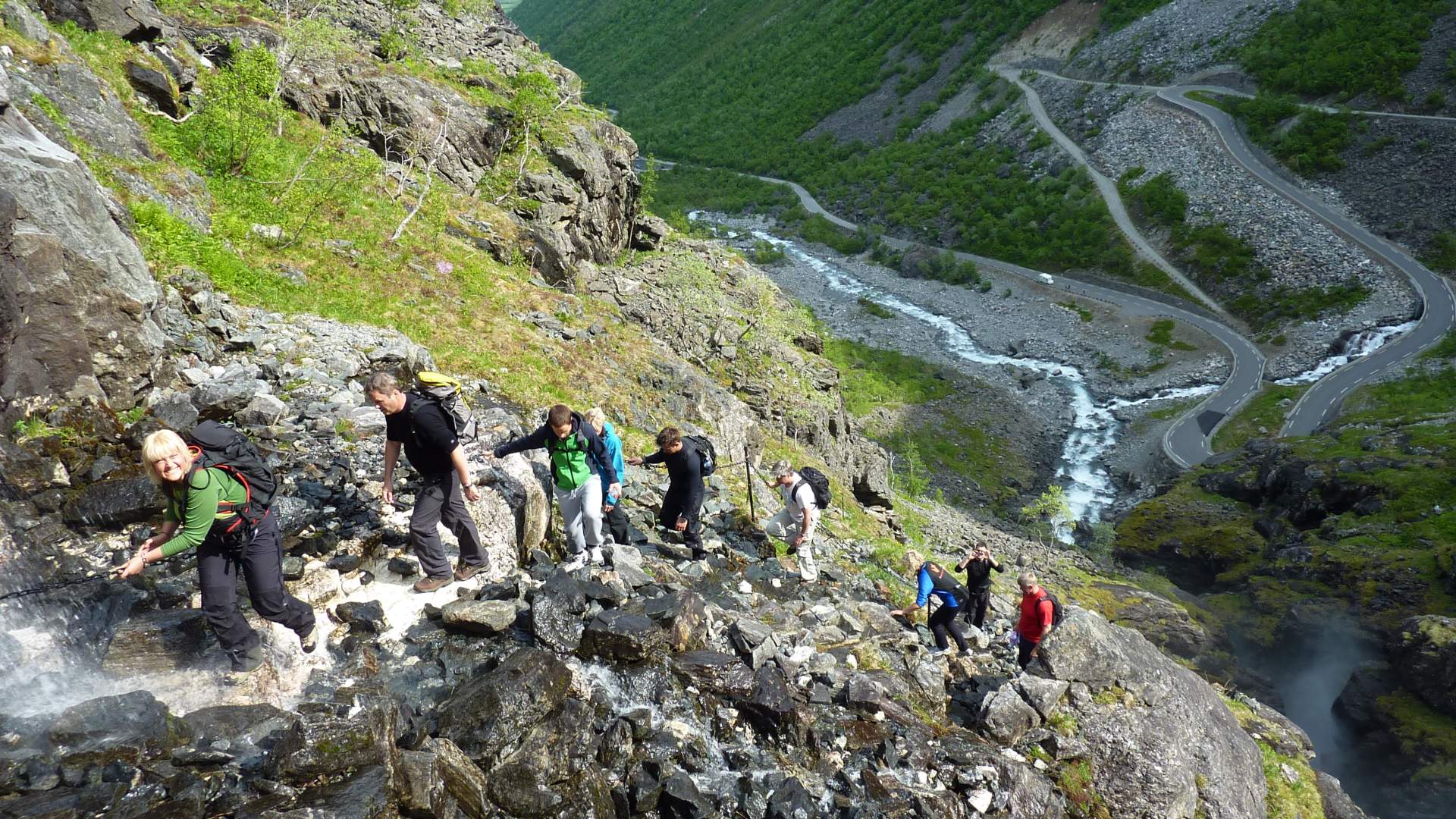 Trollstigen hike - Kløvstien Path (858 masl)