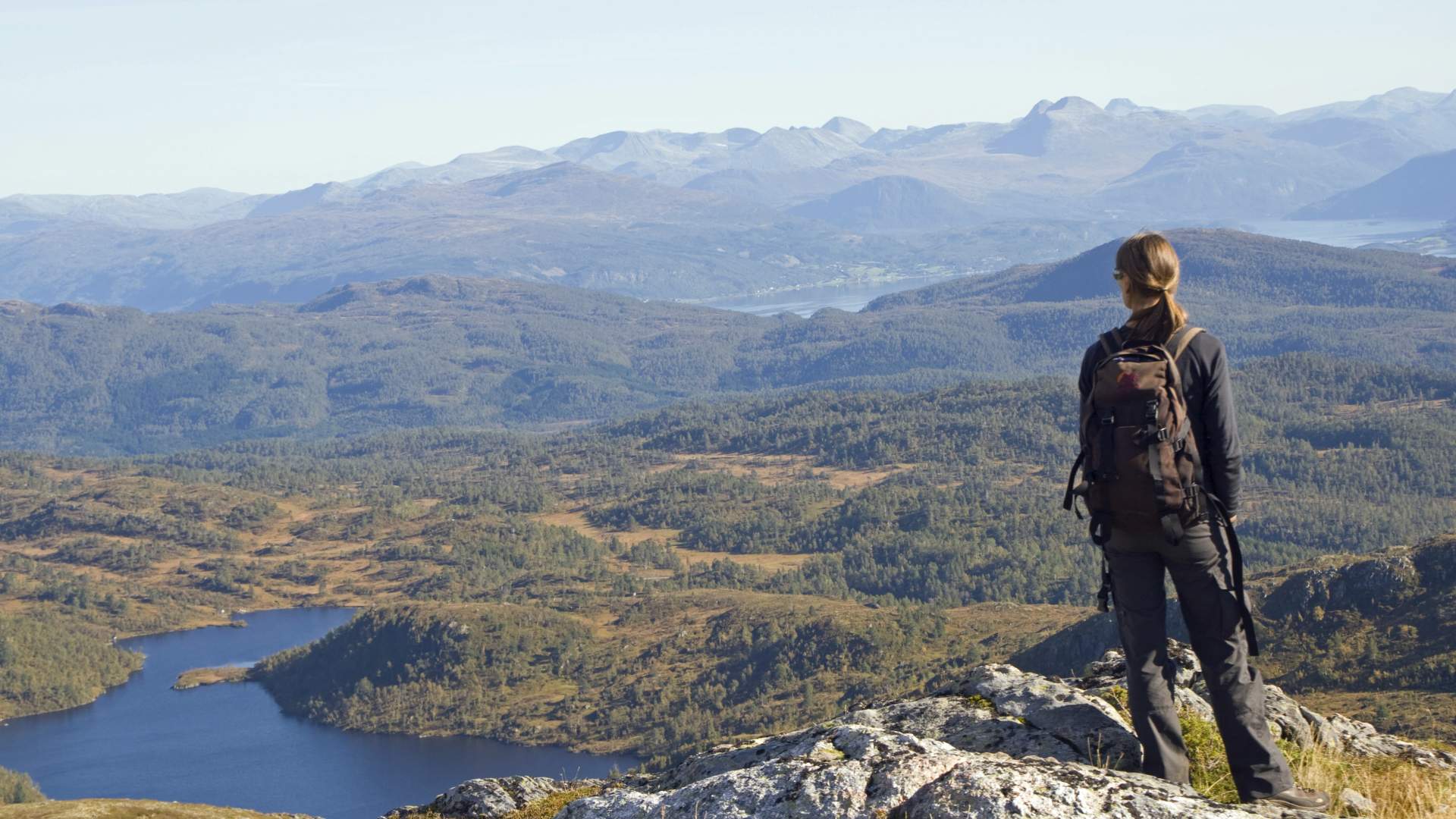 Der Berg Høgfjellet in Tingvoll