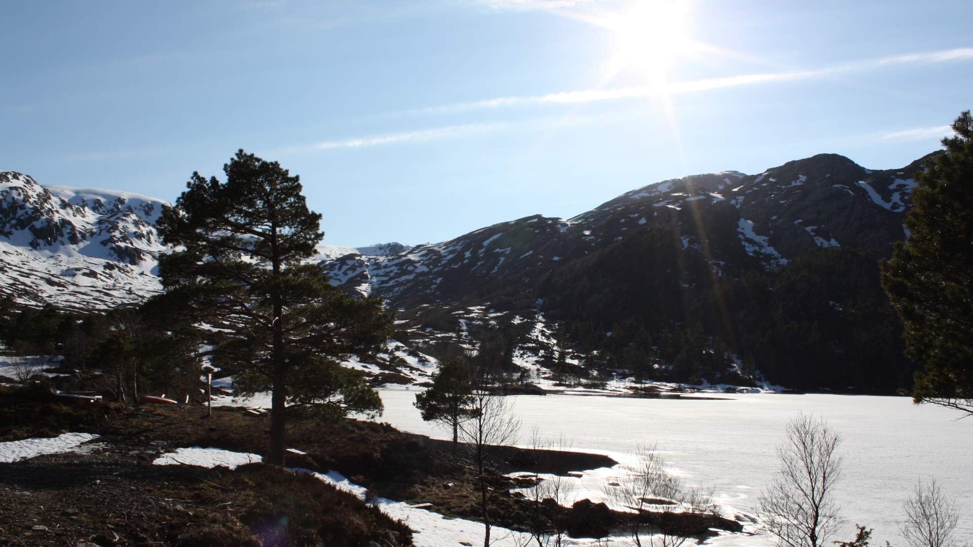 Stølen og Heggdalsvatnet