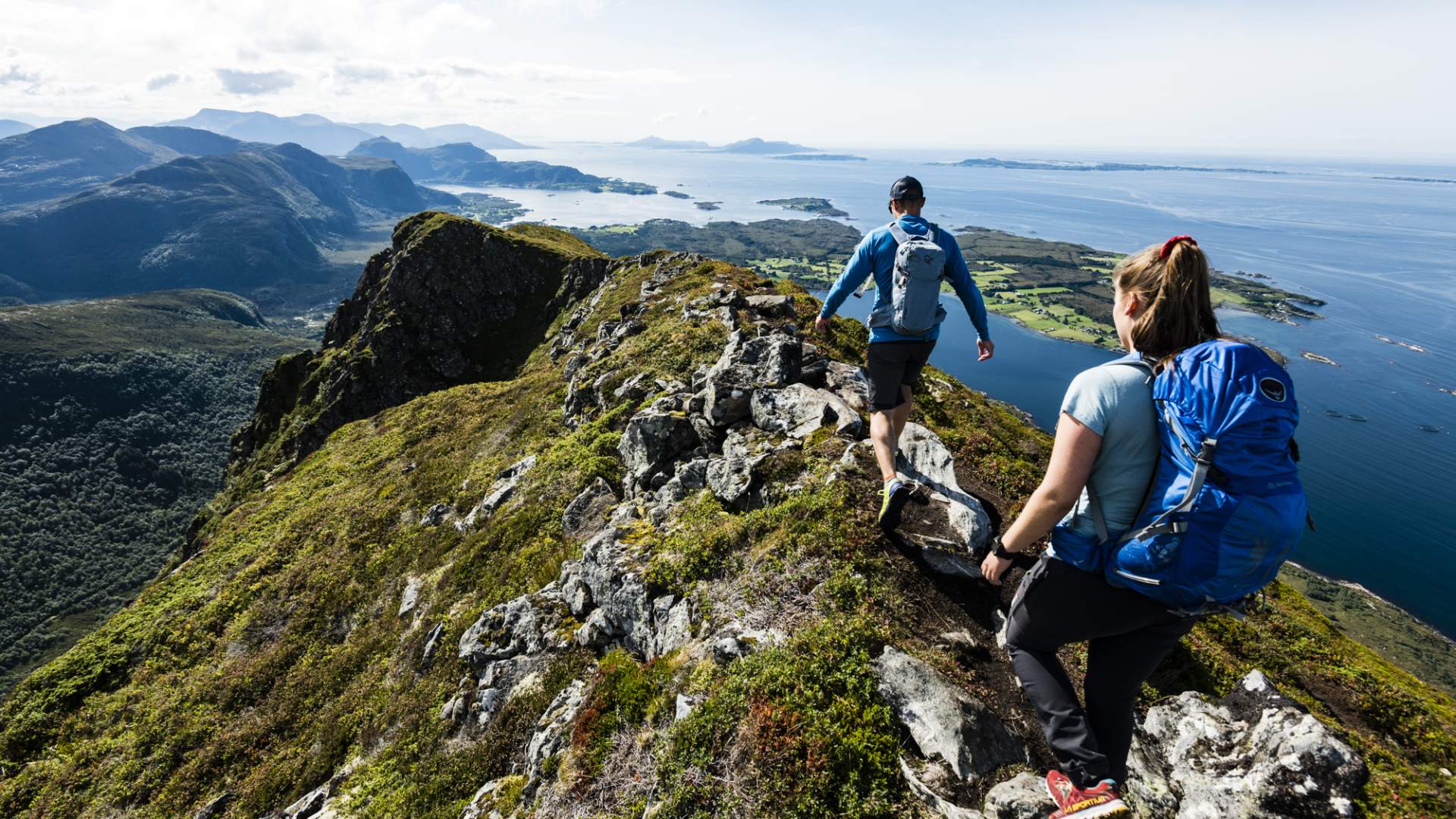 Midsundtrappene - Rørsethornet - One of the worlds longest stone staircase