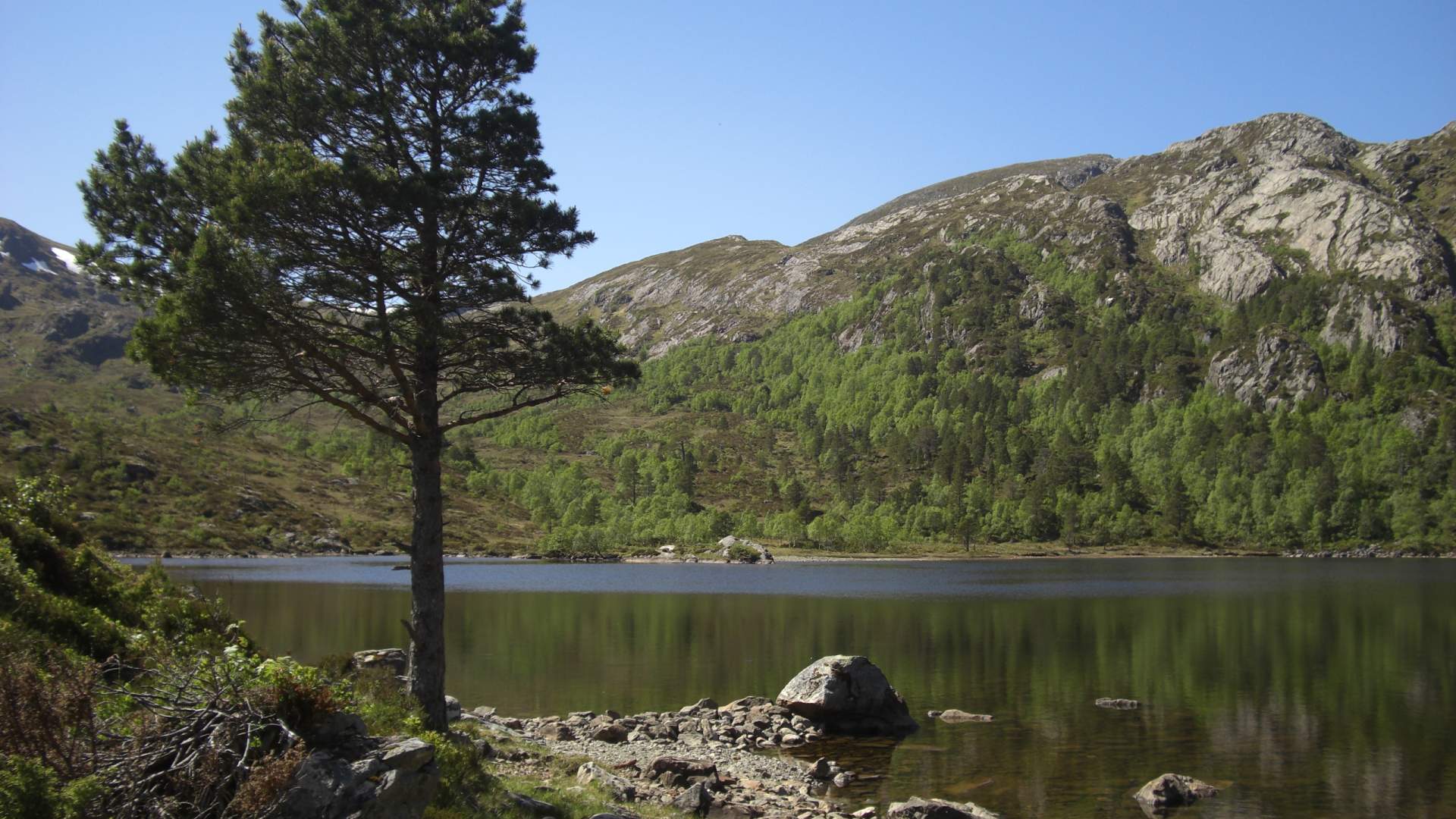 Stølen og Heggdalsvatnet