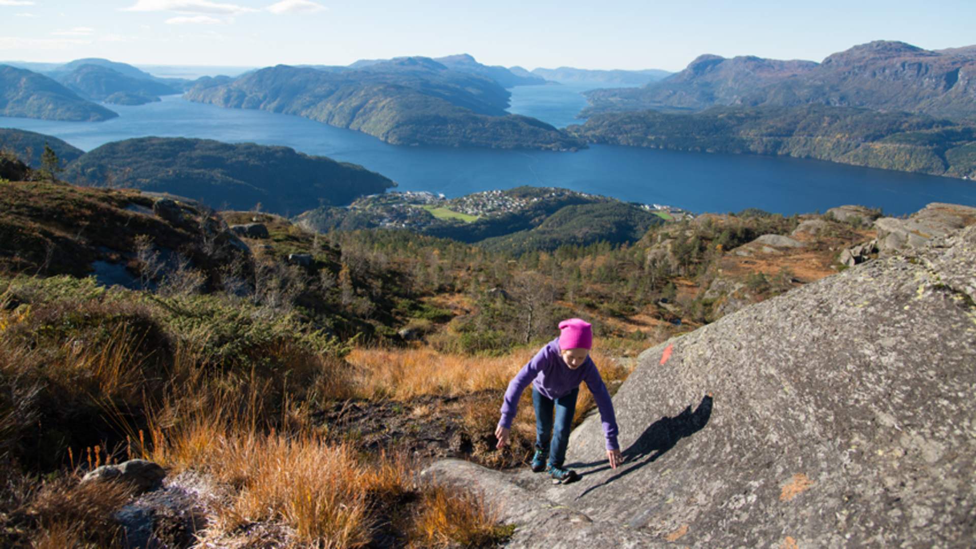 Hellandsnuten - Wanderung in Suldal