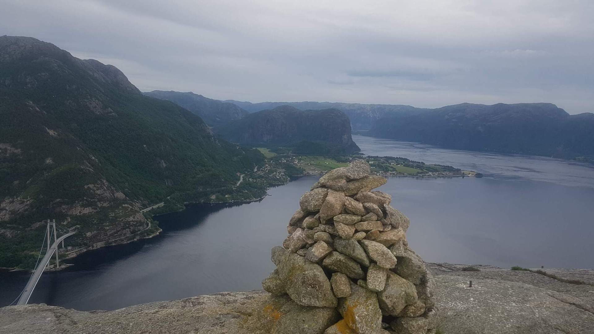 Sokkaknuten am Lysefjord - Wanderung