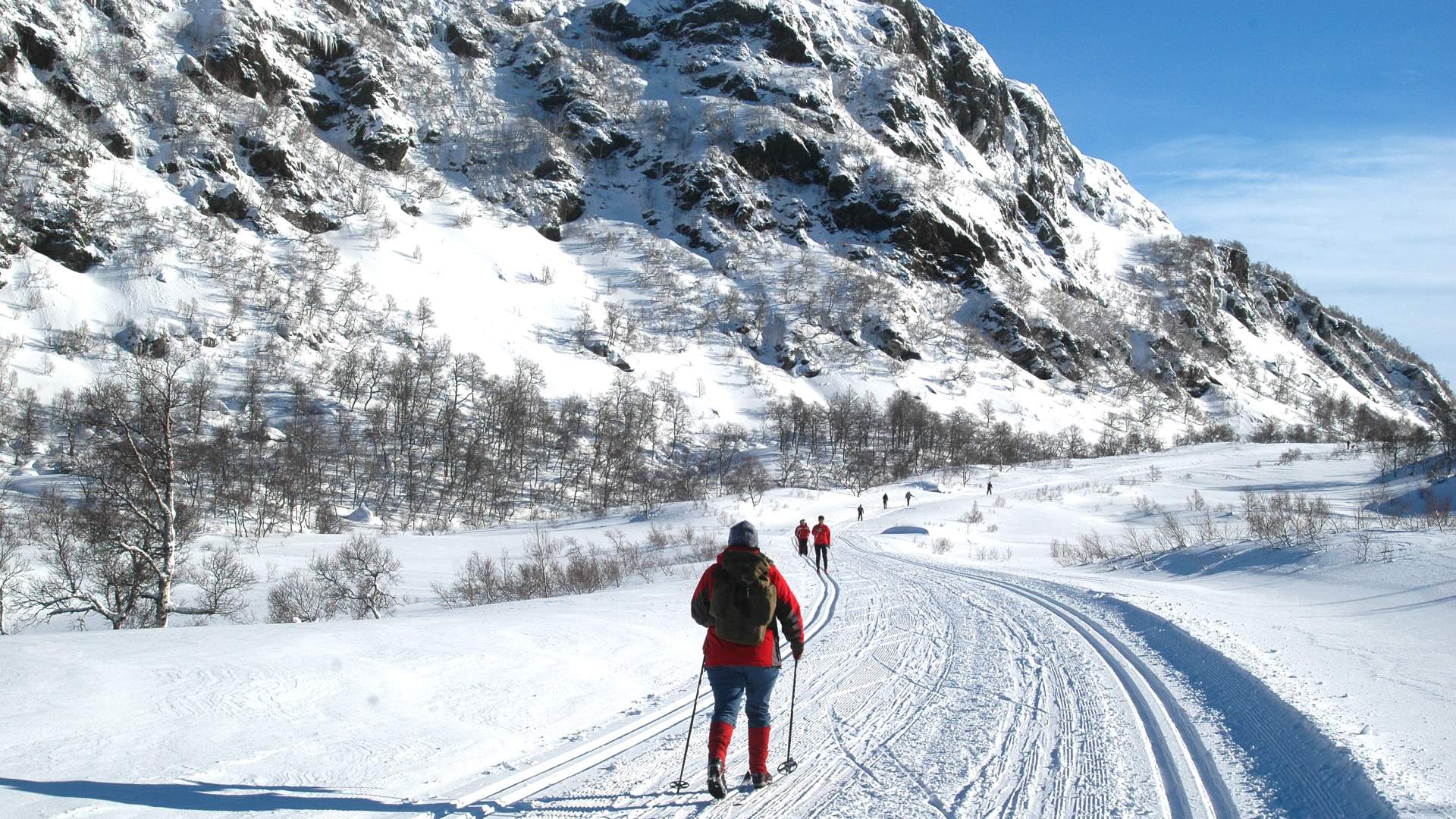 Oppmerkede skiløyper i Suldal