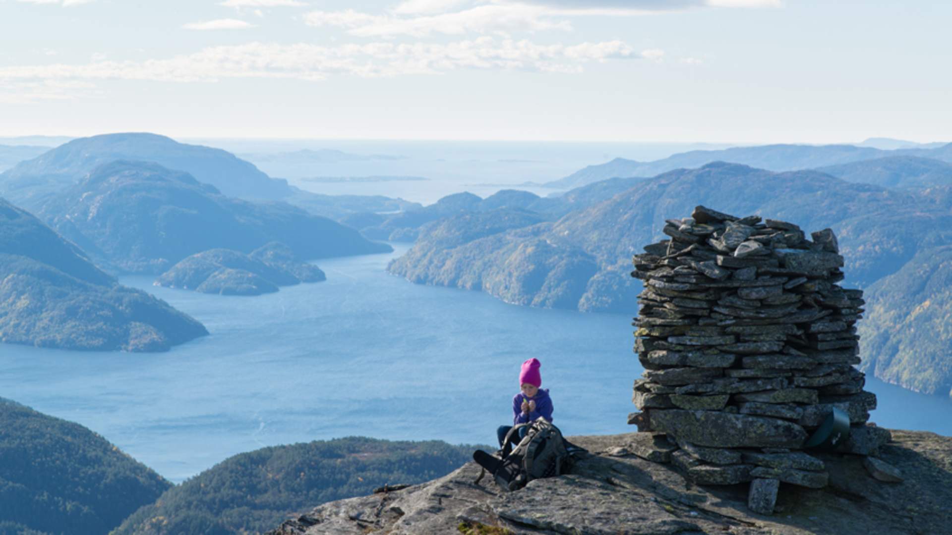 Hellandsnuten - Wanderung in Suldal