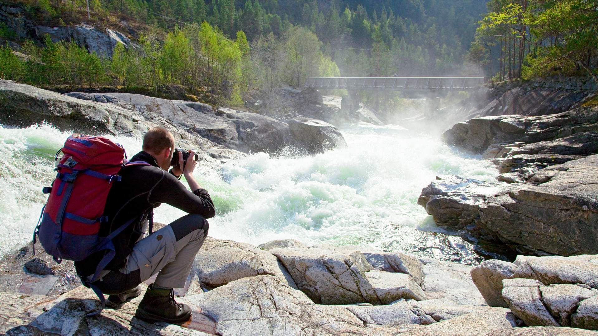 Tagesausfahrt zum Langfoss Wasserfall