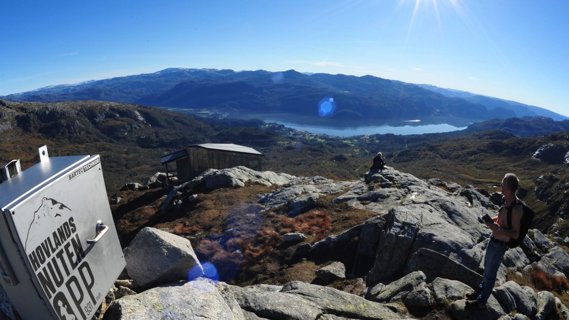 Fjelltur til Hovlandsnuten i Sauda