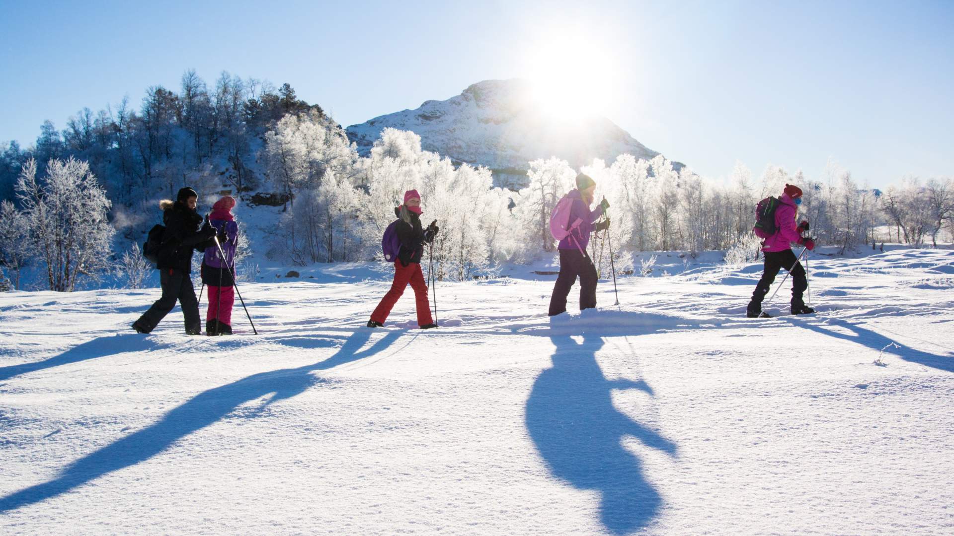 Oppmerkede skiløyper i Suldal