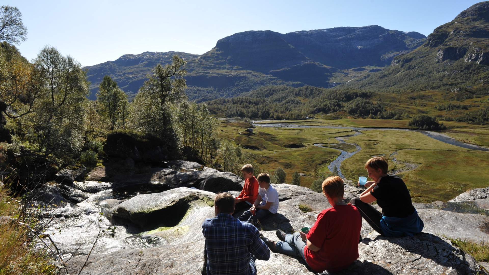 Die Schlaglöcher in Åbødalen - Wanderung