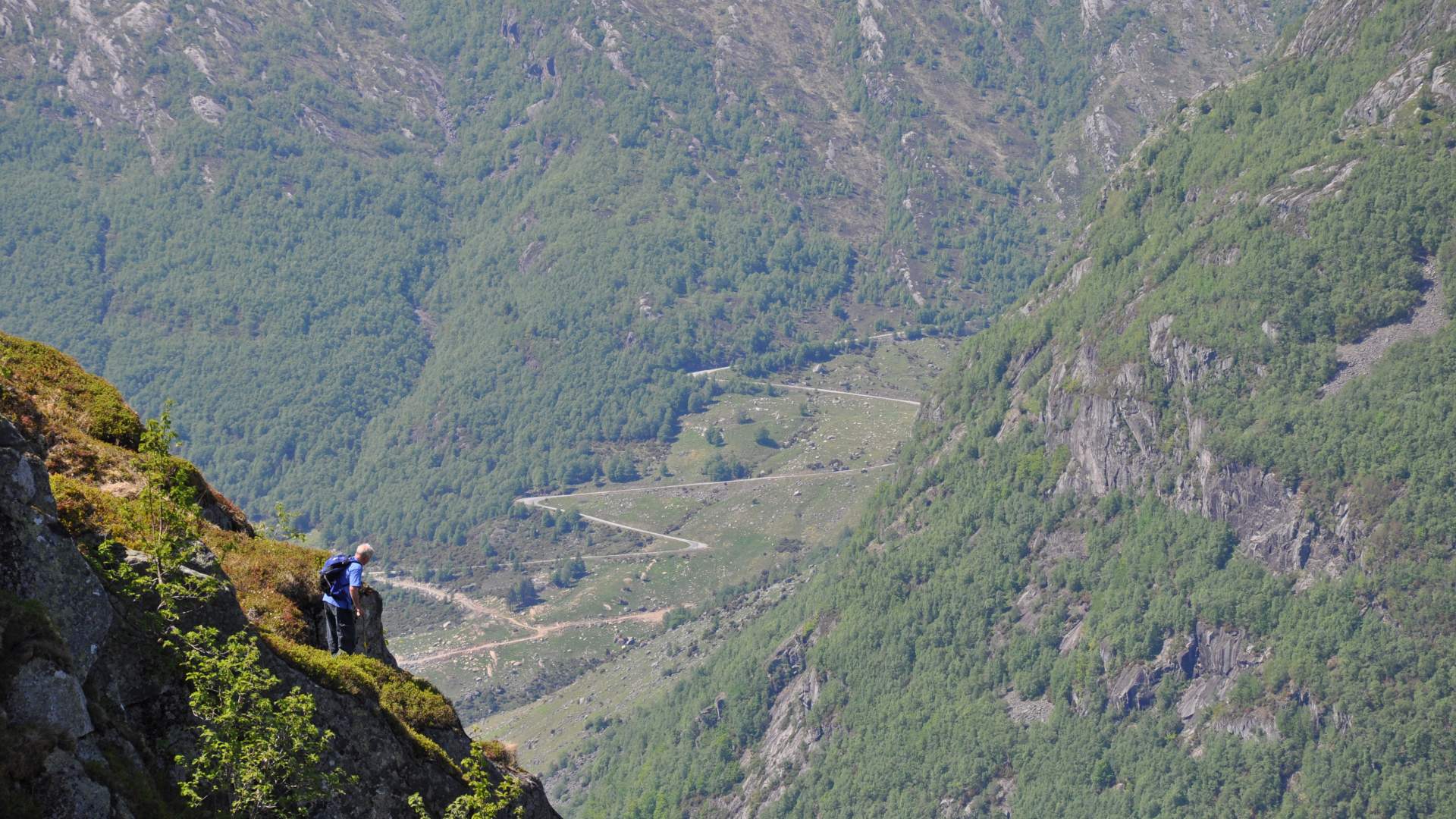 Ørsdalen valley in Magma UNESCO Global Geopark