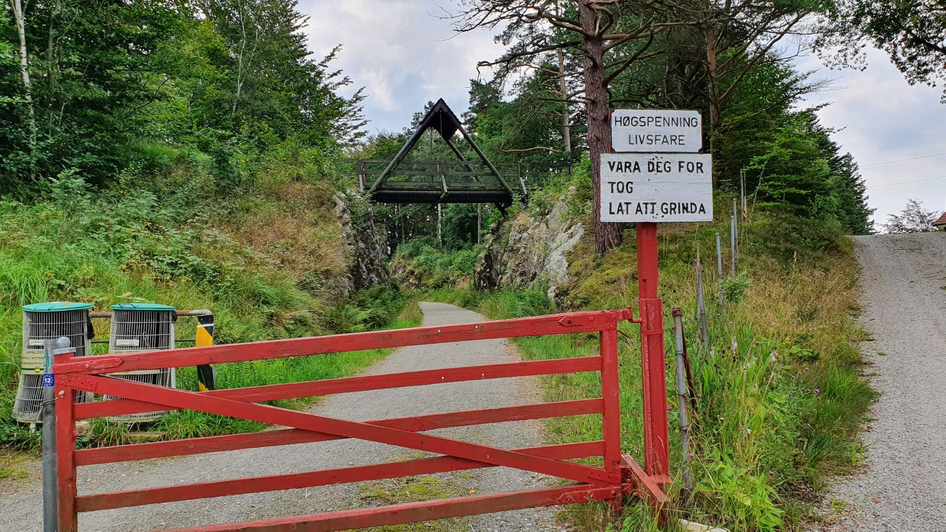 The old Jærbanen railway