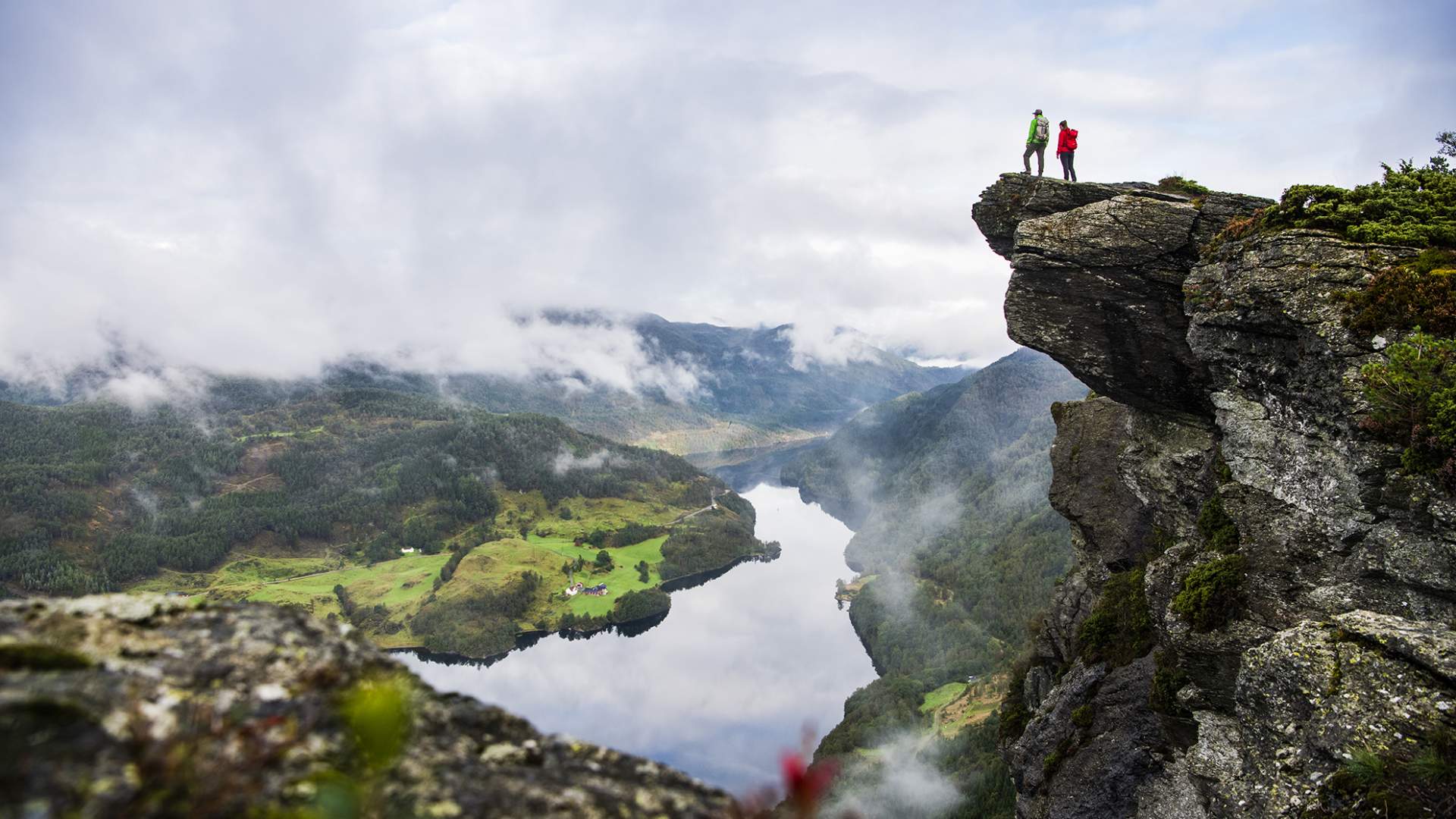 Hike to Himakånå in Nedstrand