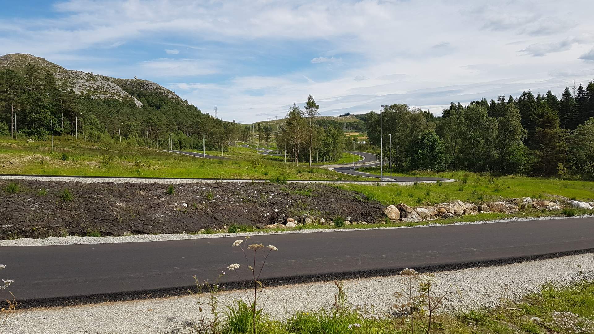 Roller ski track - Rogaland Sparebank Arena