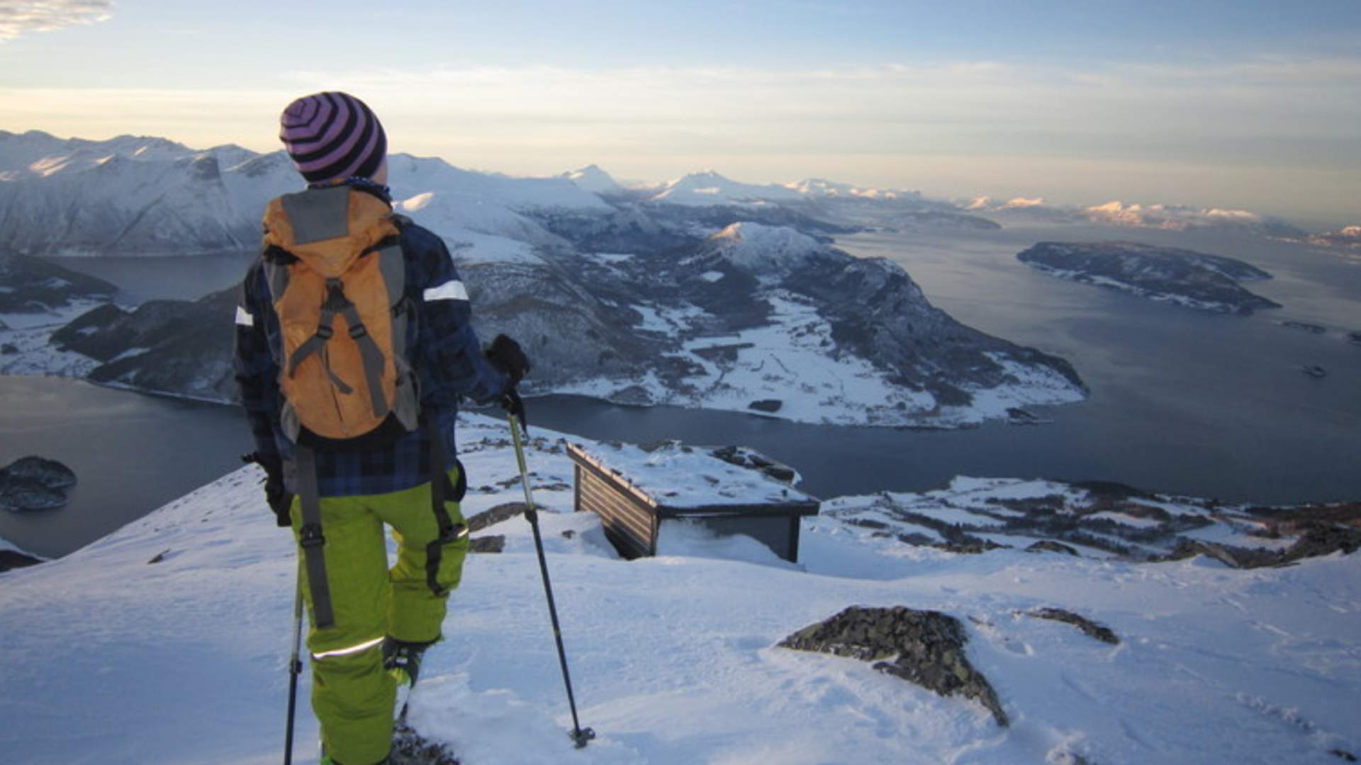 Topptur på ski til Tarløysa (1086 moh)